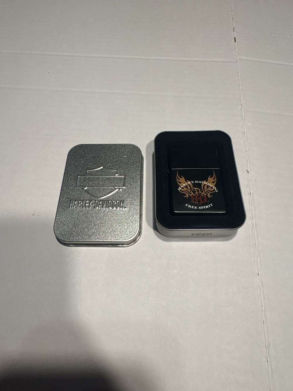 2005 Zippo Harley-Davidson Free Spirit Lighter in Tin